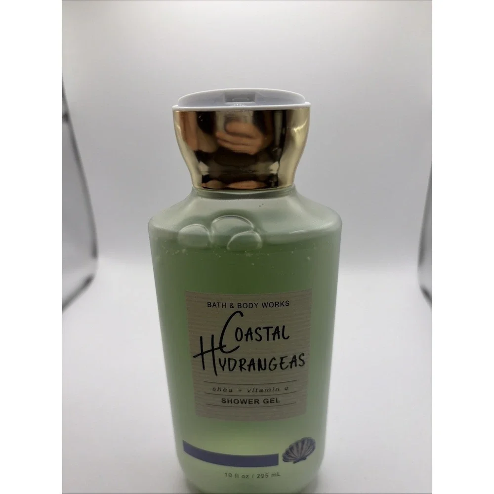 BATH & BODY WORKS COASTAL HYDRANGEAS SHOWER‎ GEL 10 FL OZ